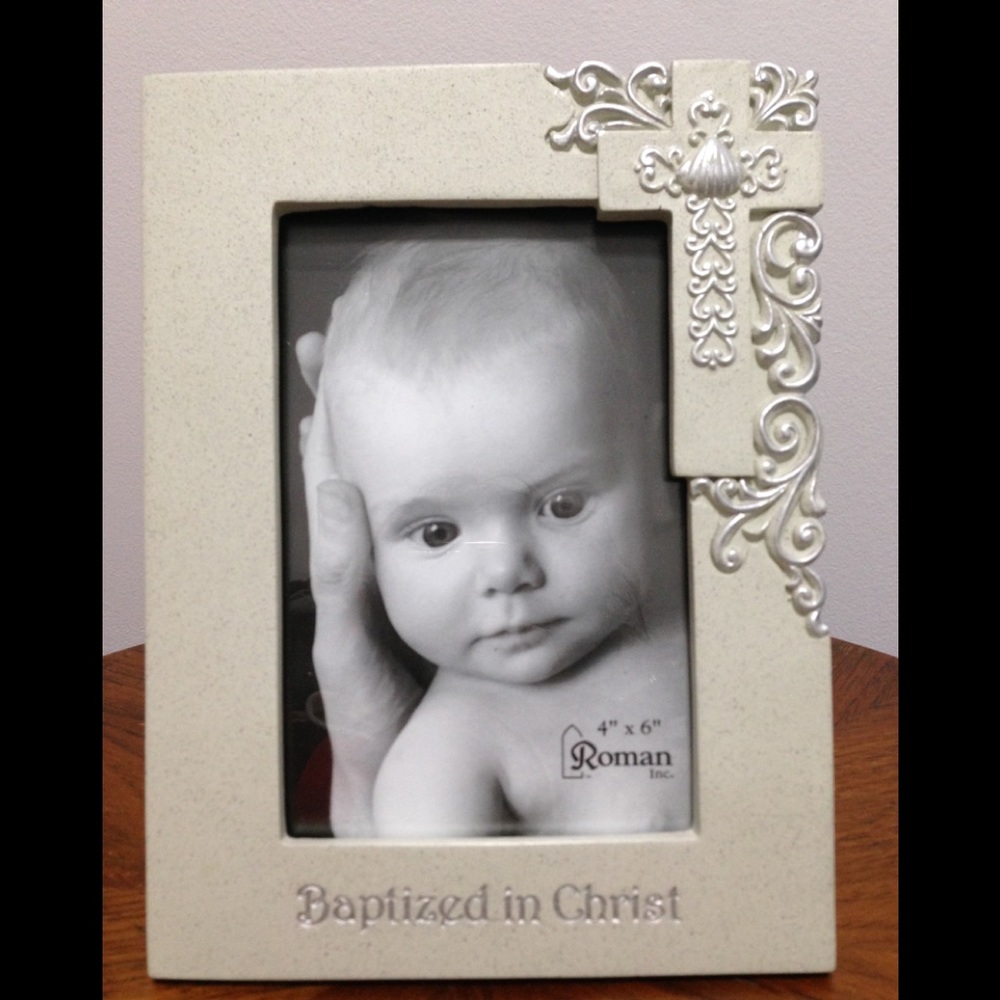Baptized in Christ Photo Frame